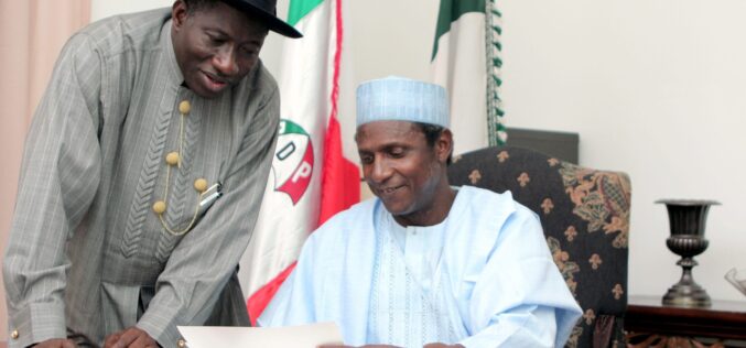 11 years on: We wanted a peaceful, united nation, Goodluck Jonathan pays tribute to former president Yar’Adua
