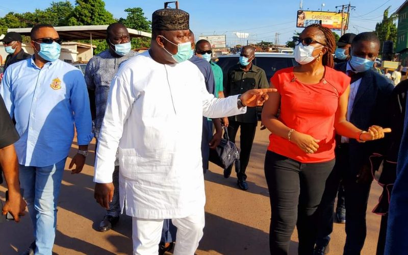 Ugwuanyi leads rescue operation at accident scene 
