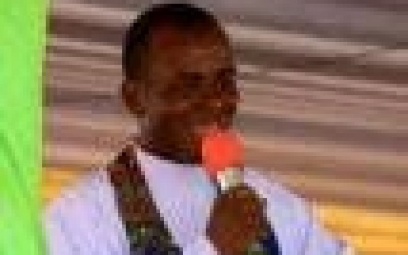 Mbaka is a contractor — Presidency