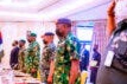Robbery Attempt: Buhari, security heads in close-door meeting in Aso Rock
