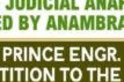 Re: Judicial Anarchy Perpetrated By Anambra Chief Judge