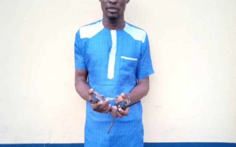 Man in police net over gun possession, threat to life