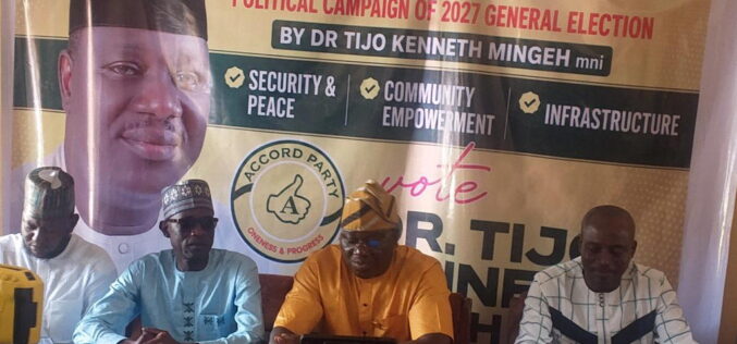 2027: Accord candidate unveils agenda, seeks closer egagement with Taraba constituents