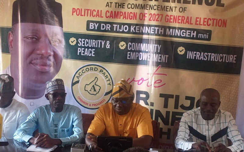 2027: Accord candidate unveils agenda, seeks closer egagement with Taraba constituents
