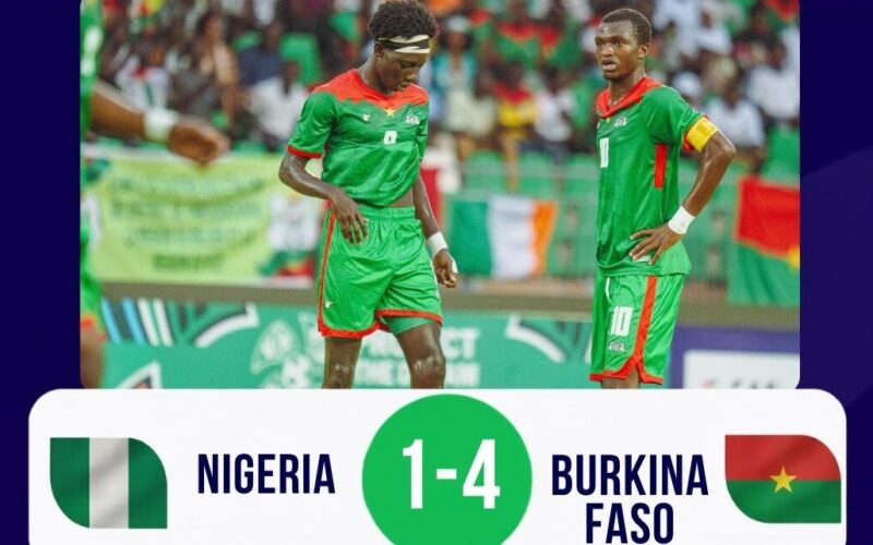 WAFU B U20 Tourney: Flying Eagles suffer heavy defeat in final clash against Burkina Faso