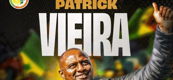 Patrick Vieira appointed new Senegal Coach as Teranga Lions begin new era