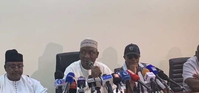 JUST IN: Gusau confirms resignation as NFF president