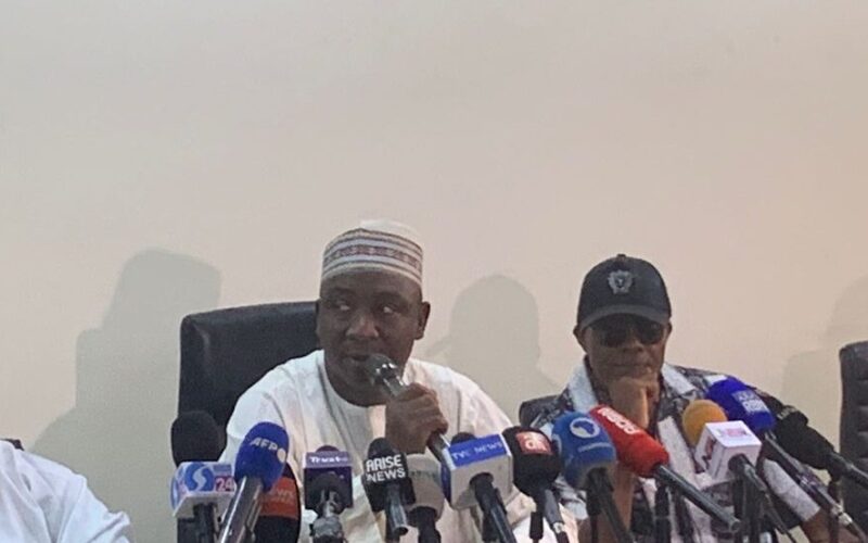 JUST IN: Gusau confirms resignation as NFF president