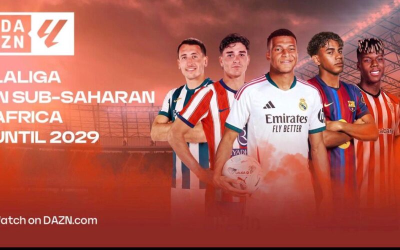 DAZN secures LaLiga rights for Sub-Saharan Africa, including Nigeria