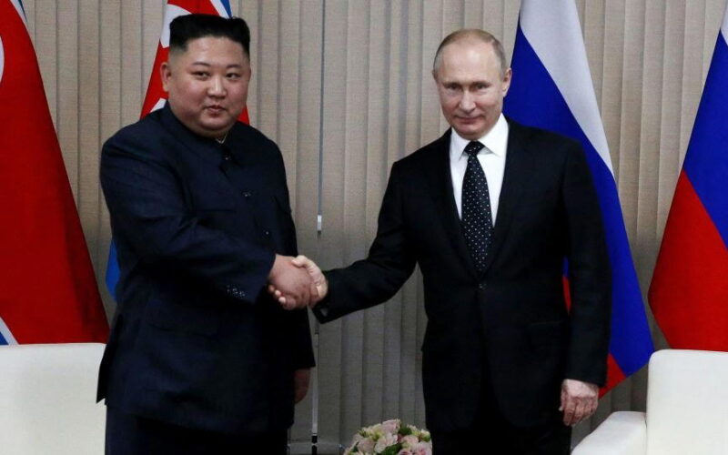 North Korea’s Kim tells Putin he is ‘proud’ of strong ties