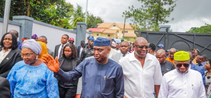Oyebanji To Honour Abacha, Afe Babalola, Olanipekun With Legacy Projects As Fayose Lodge Is Commissioned