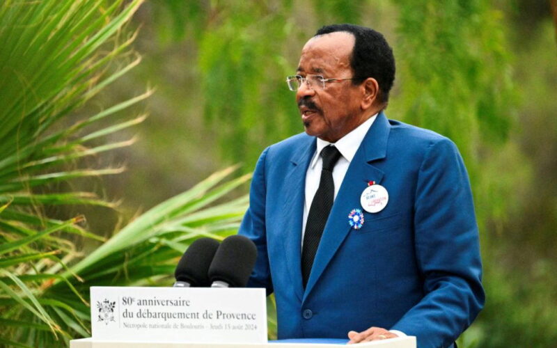 Absent Cameroon president boosts personal security corps
