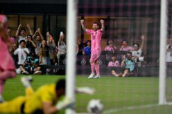Messi scores twice to set Leagues Cup record in Miami victory