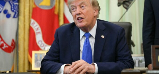 Trump’s secret plane swap triggers questions and confusion