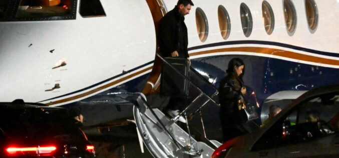 Photos: Messi arrives Argentina to bid farewell to father Jorge