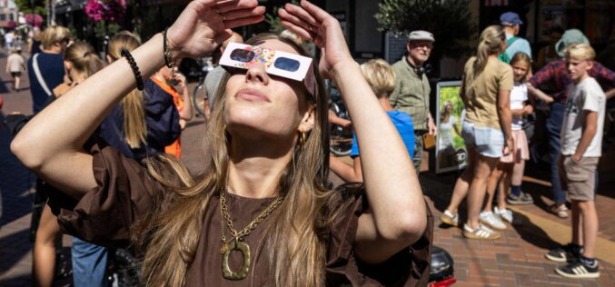 Solar eclipse sparks scramble for protective glasses across Europe