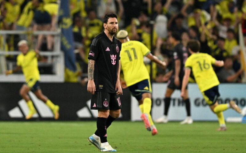 Messi misses penalty as Nashville hammer Inter Miami 4-1 in MLS