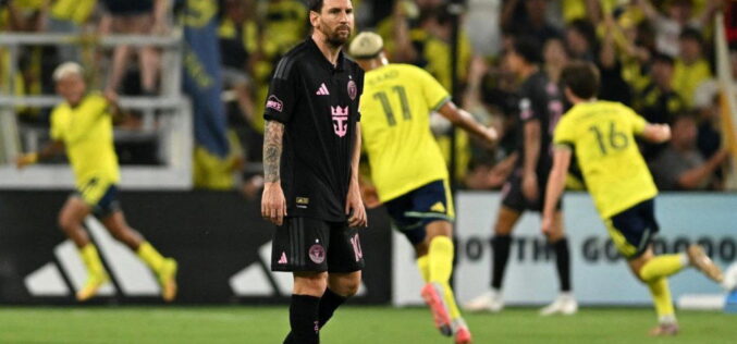 Messi sees penalty saved as Nashville routs Inter Miami in MLS