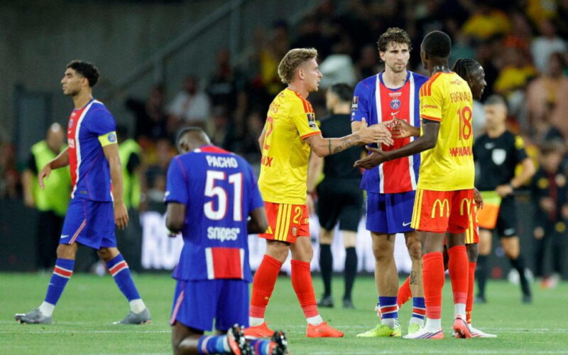 PSG beaten by Lens in French Champions’ Trophy