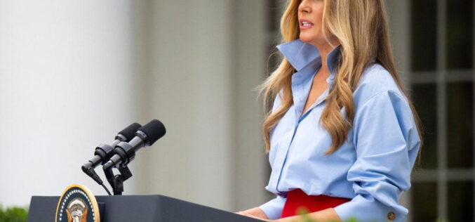 ‘I heard you missed me’ – Melania Trump jokes about month out of spotlight