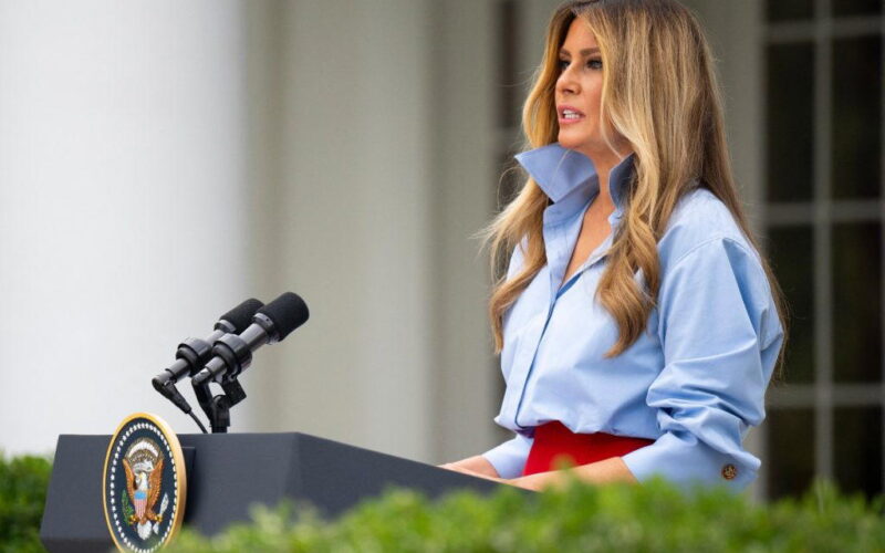‘I heard you missed me’ – Melania Trump jokes about month out of spotlight