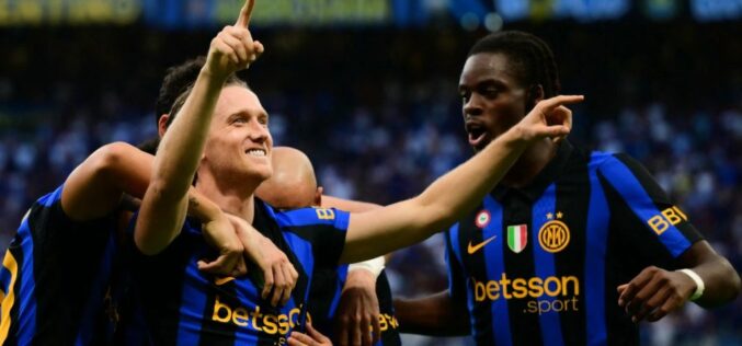 Inter thrash Monza 4-1 to launch Serie A title defence
