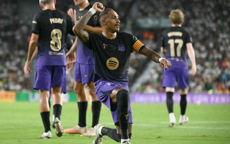 Barcelona thrash Elche 5-0 in La Liga opener