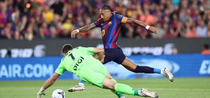 La Liga: Raphinha, Lopez score again as Barca beat Athletic