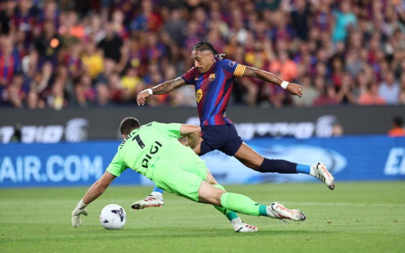 La Liga: Raphinha, Lopez score again as Barca beat Athletic