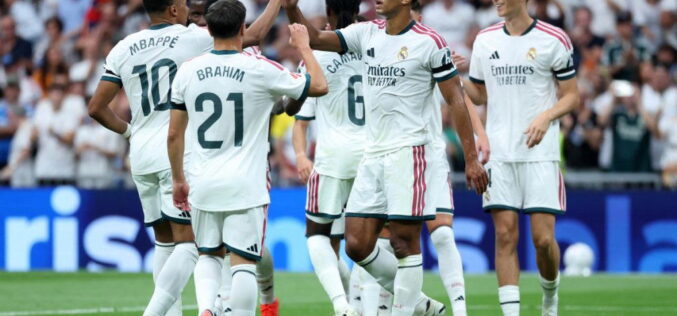Bellingham, Mbappe on target as Real Madrid thrash Malaga 4-0