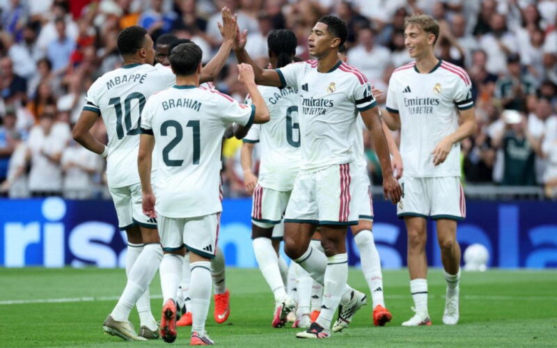 Bellingham, Mbappe on target as Real Madrid thrash Malaga 4-0