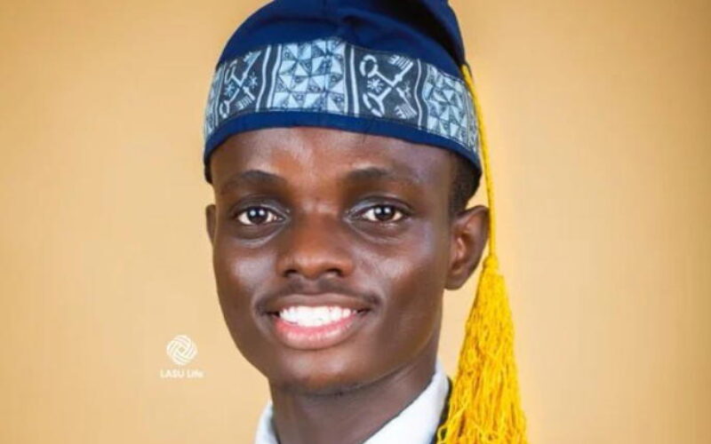 How LASU’s Aerospace Engineering graduate, Adebanjo Oluolamide, achieved 4.97 CGPA
