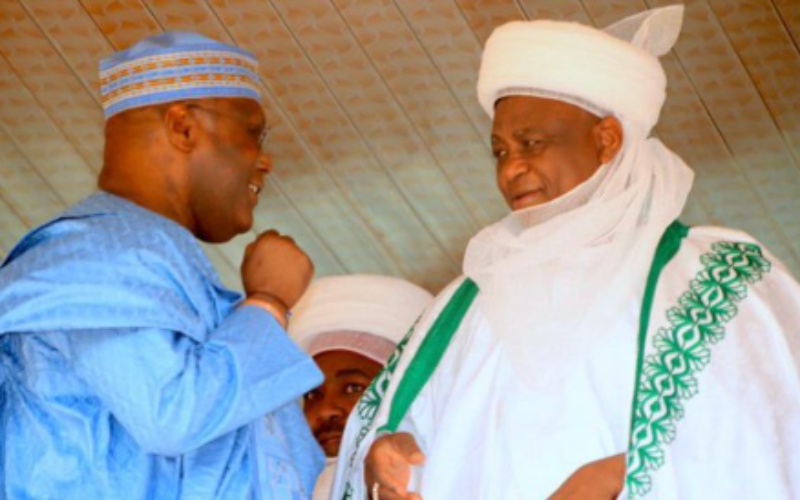 Atiku celebrates Sultan of Sokoto at 70