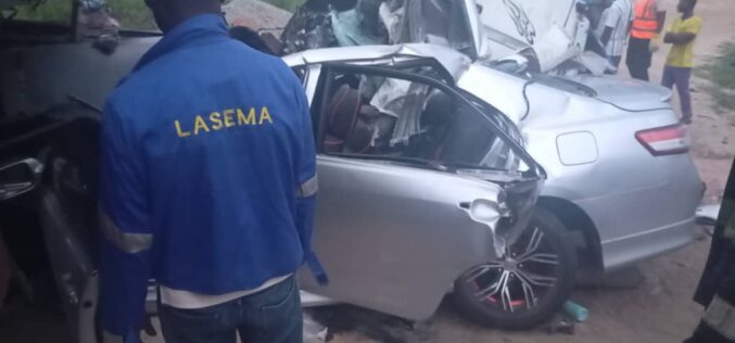 Five die in Badagry expressway crash