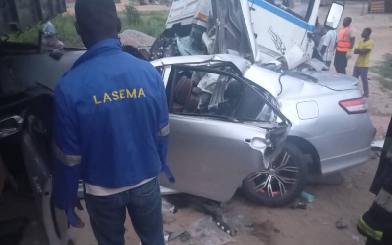Five die in Badagry expressway crash
