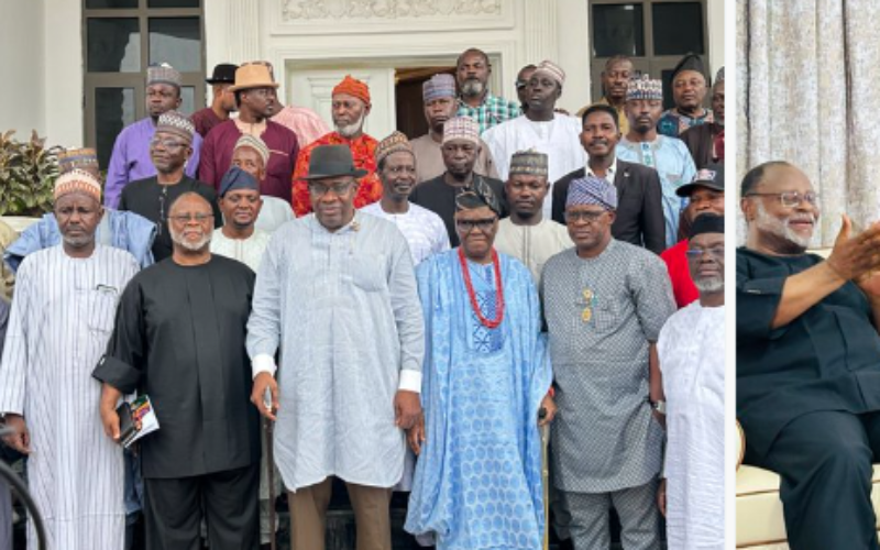 Dickson hosts old AD leaders, associates at Abuja reunion