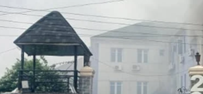 Panic as fire razes hotel in Lagos, no casualty recorded