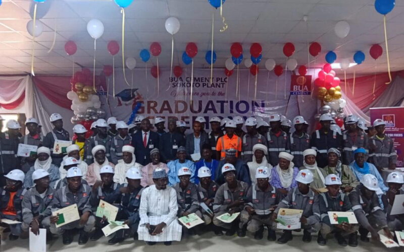 BUA cement empowers host communities, employs 52 graduates after intensive training