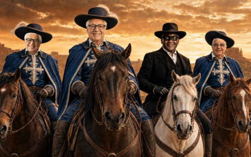 The Three Musketeers and the Lone Ranger: Two great African families