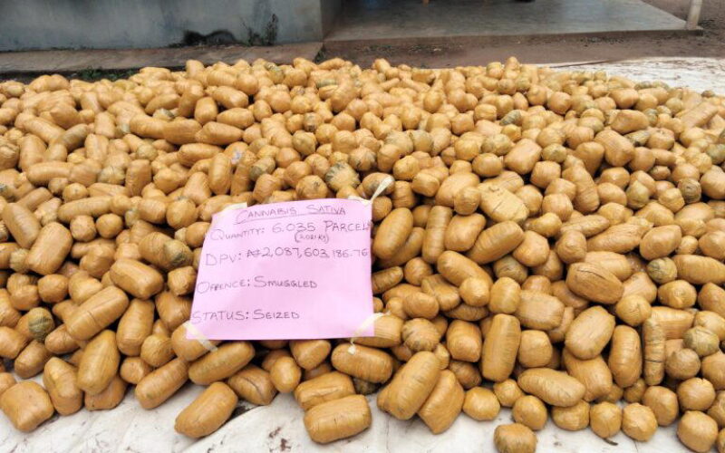 Customs seizes cannabis sativa worth N2bn in Ogun