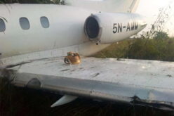 One dead as plane hits car