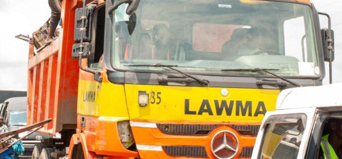 LAWMA sacks sweepers, arrests two over illegal dumping