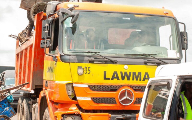 LAWMA sacks sweepers, arrests two over illegal dumping
