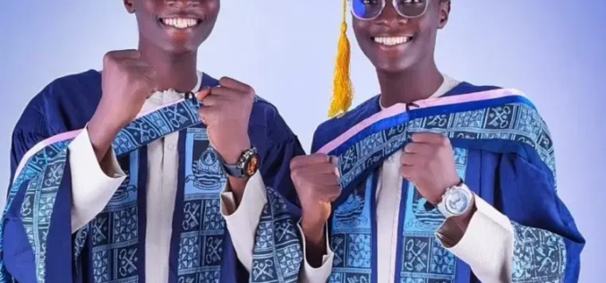 Lagos Island twins make history at LASU with first class, best graduating feats
