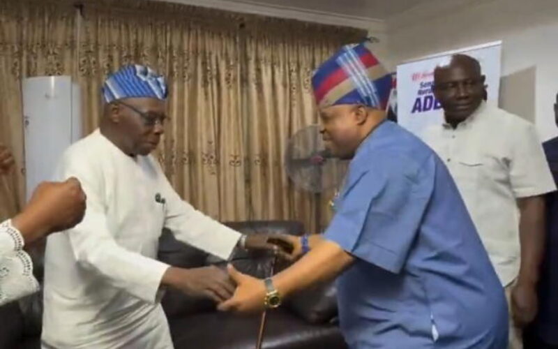 Continue to deliver good governance – Obasanjo tells Adeleke