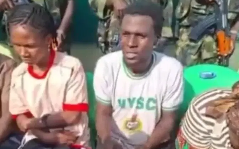 Video: Kidnappers threatened to kill us after one month — Rescued NYSC member