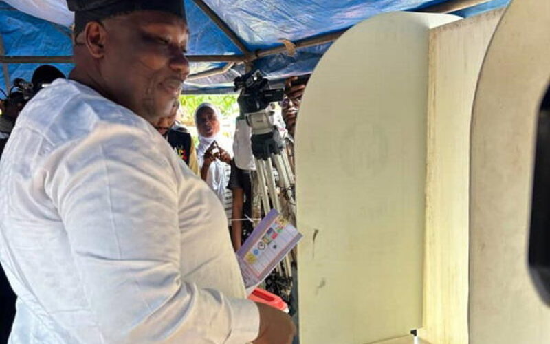 OSUN POLL: ADC candidate, Salaam escapes assassination as thugs disrupt voting