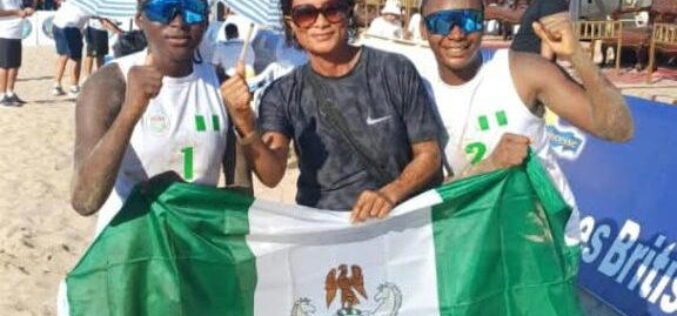 Beach Volleyball: Nigeria beat Morocco, qualify for Los Angeles 2028 Olympics