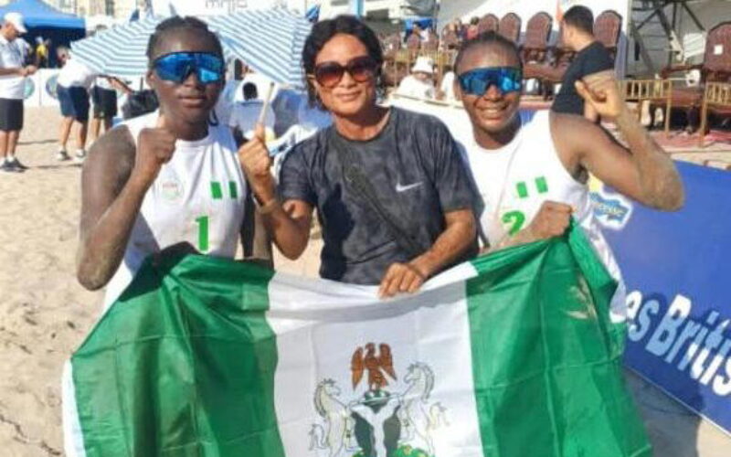 Beach Volleyball: Nigeria beat Morocco, qualify for Los Angeles 2028 Olympics