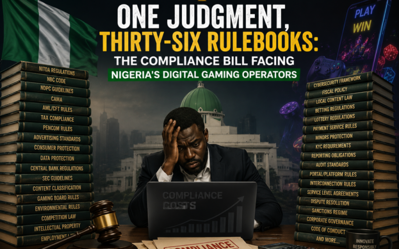 One judgment, thirty-six rulebooks: the compliance bill facing Nigeria’s digital gaming operators